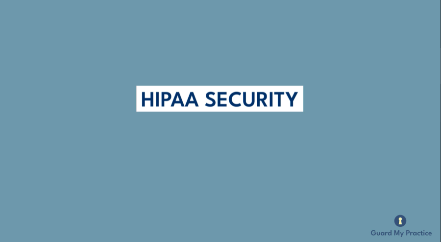 HIPPA Security