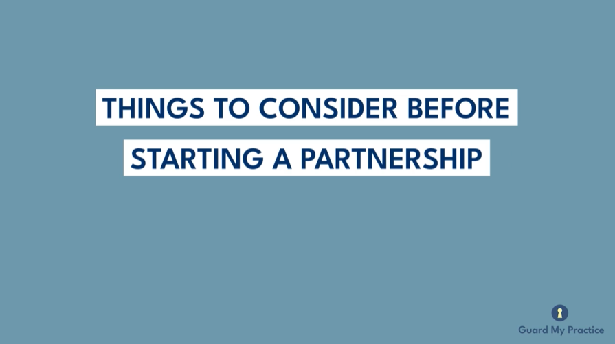 Things to Consider Before Starting a Partnership